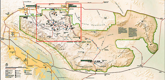 01 Map 6 - Joshua Tree Park Map