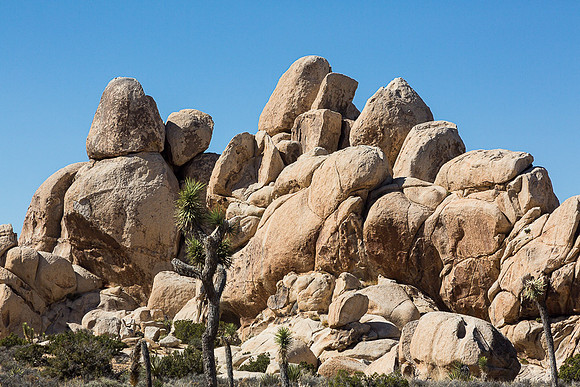 Boulder Pile Near Cap rock