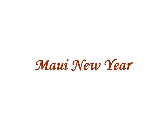 Maui New Year