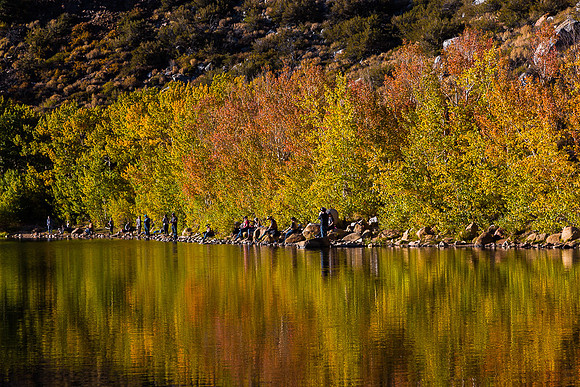 Fishermen and Fall color