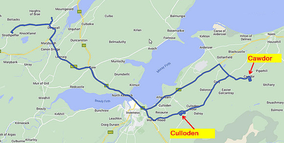02 Map 07-11 Culloden & Cawdor