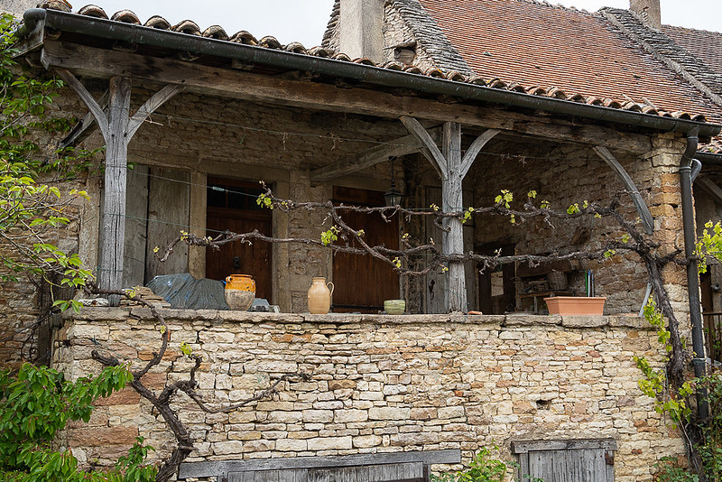 House near Saint Martin Church, Chapaize, FR
