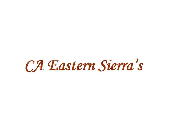 CA Eastern Sierra's