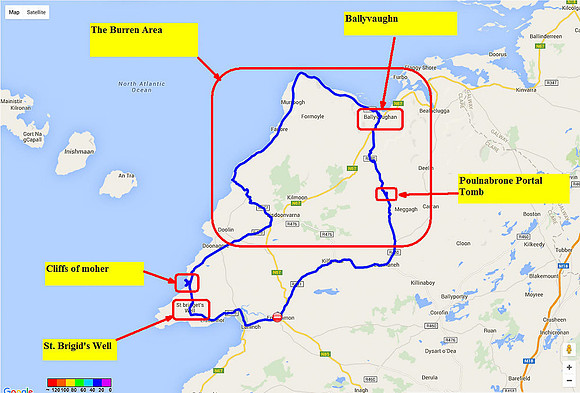 01 2016-06-13 Map Day 15 The Burren