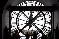 Back of the Musee d'Orsay clock
