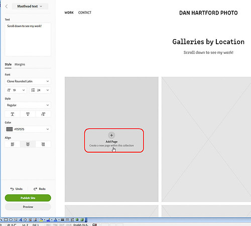 17 LR020 #16 PF Add Page button
