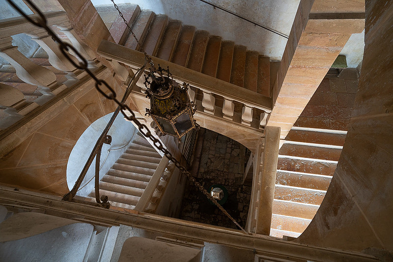 Stairwell, Chateau de Cormatin