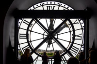 Back of the Musee d'Orsay clock