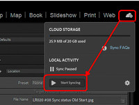 01 LR020 #08 Sync status New Start