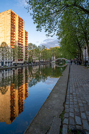 Canal Saint-Martin, Quai de Valmy