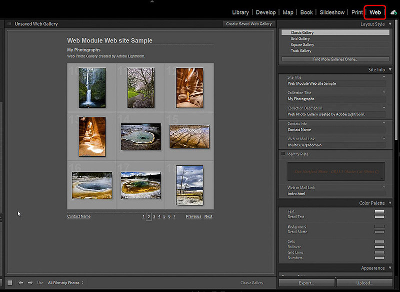 24 LR020 #25  Web Module tool