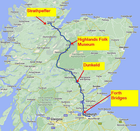 02 Map 07-10 Edinburgh to Strathpfeffer